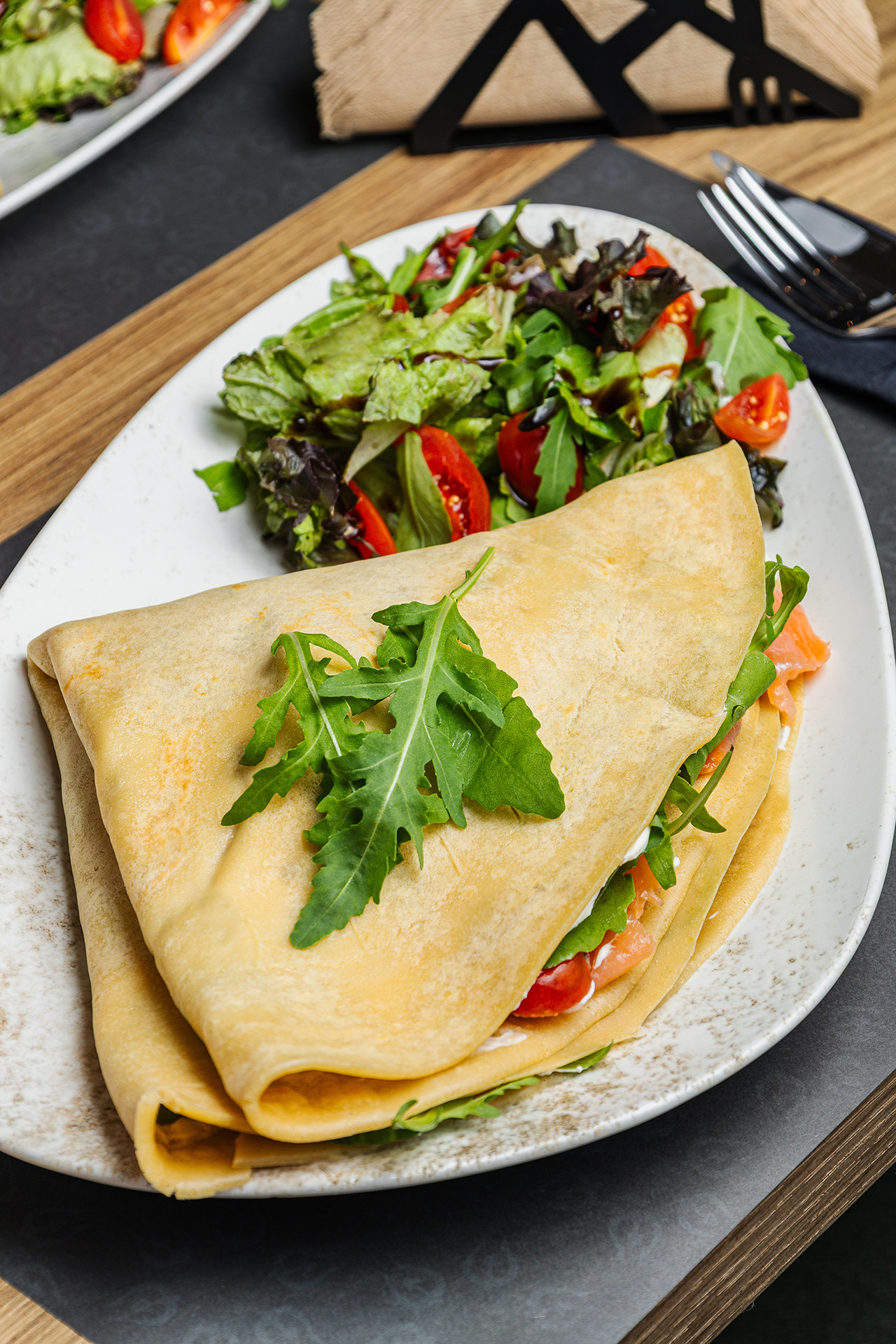 Salmon Crepe