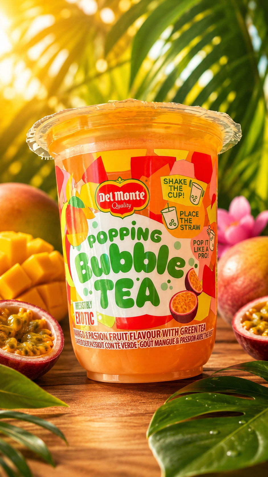 Mango Passion Bubble Tea