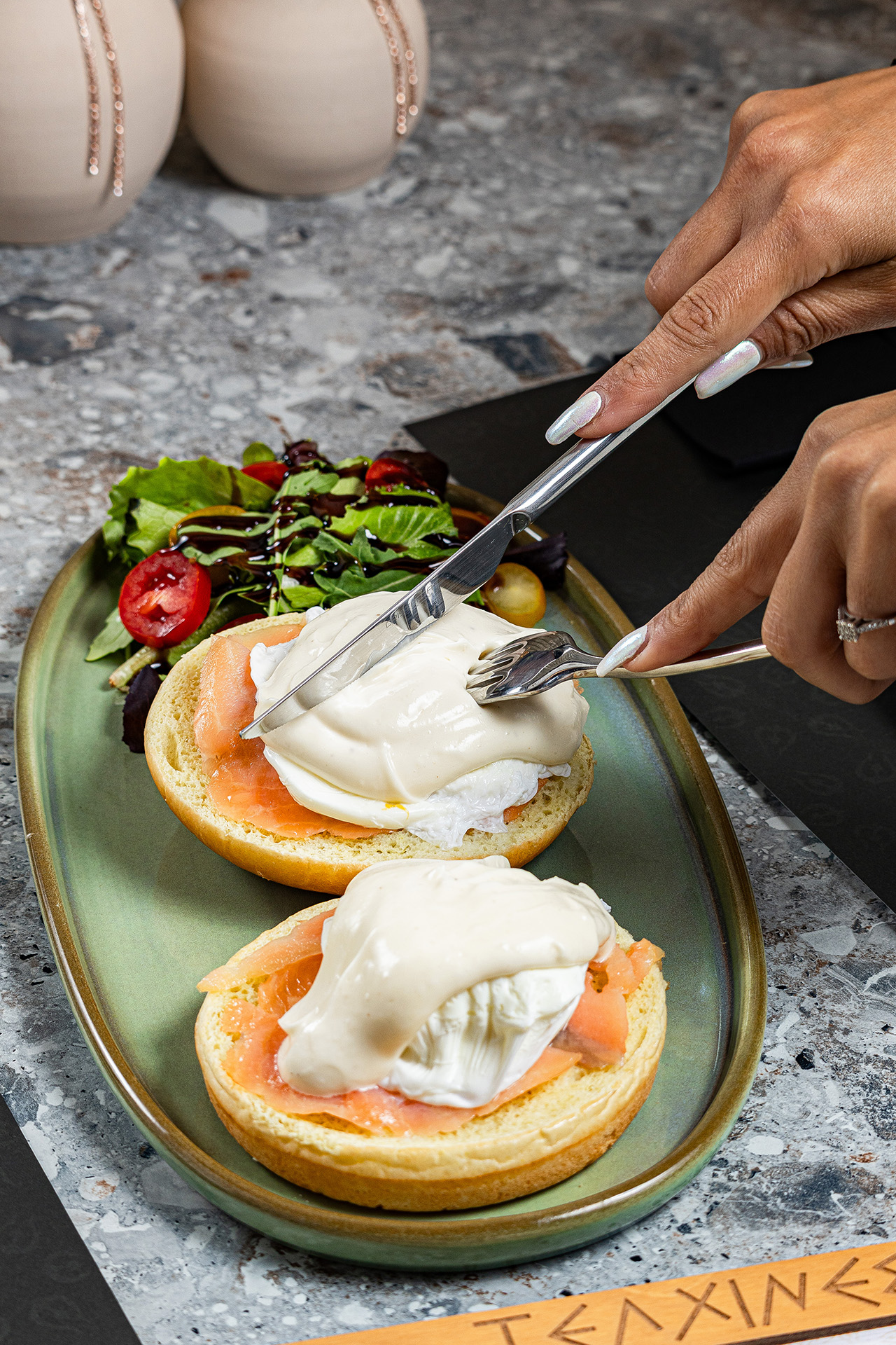 Eggs Benedict with Salmon
